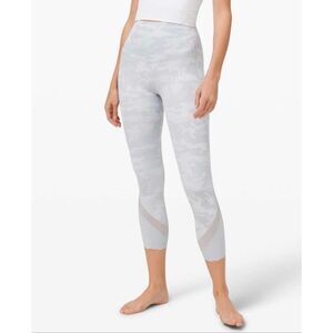 Lululemon Wunder Under High-Rise Crop 23" Updated Scallop Full-On Luxtreme 10 /